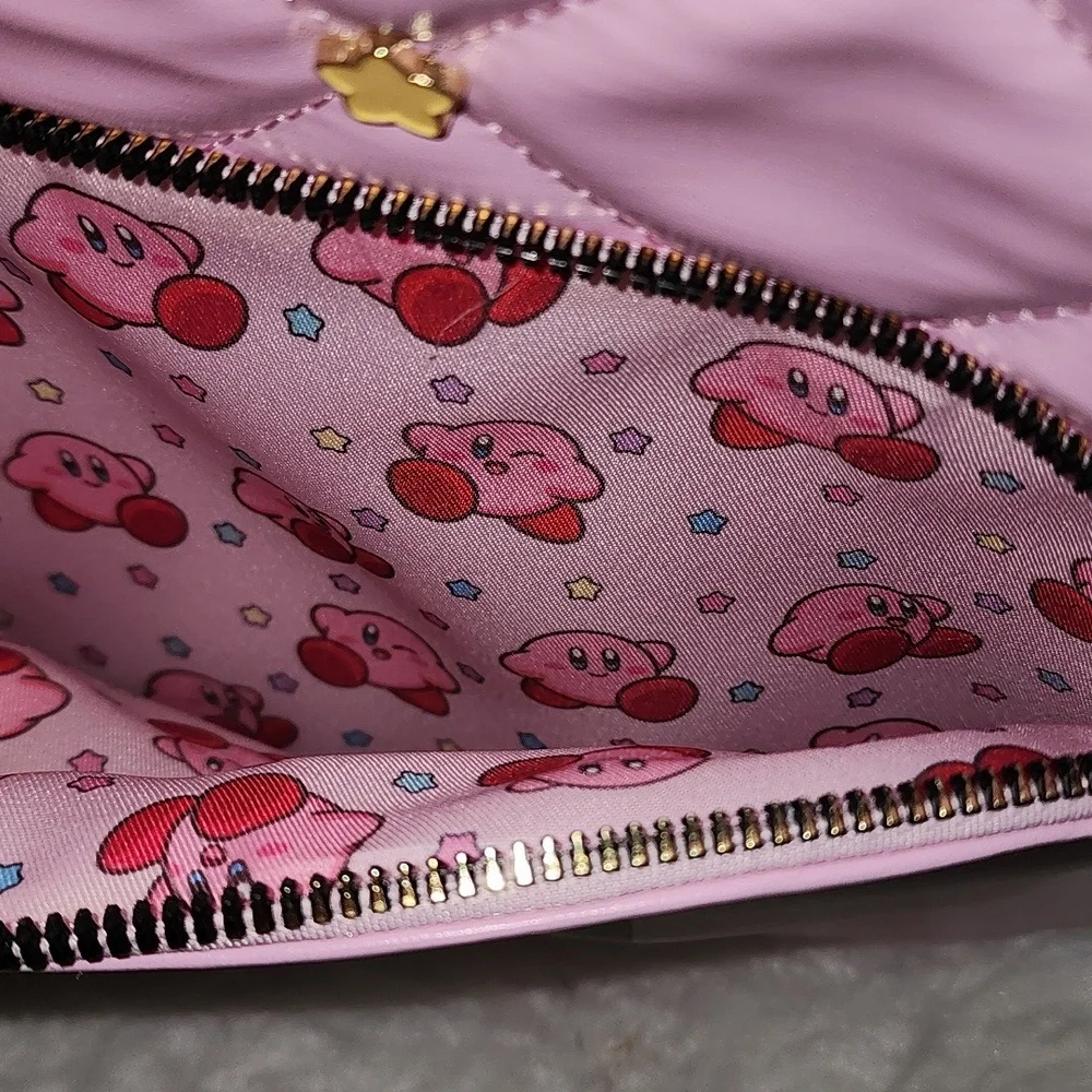 Kirby Cute Pink Kids Backpack
